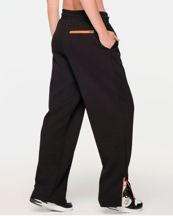 ZW X GW Wide Leg Sweatpants With Side Panel