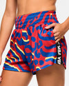 Victory Mesh Boxing Shorts With Side Snaps