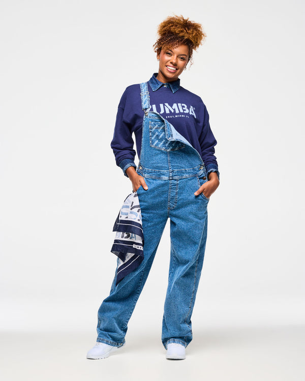 Blue Jean Denim Overalls