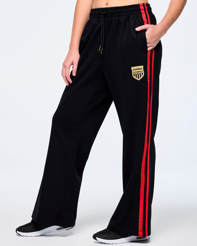 Victory Wide Leg Track Pants