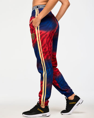 Victory Double Waisted Slouch Woven Pants