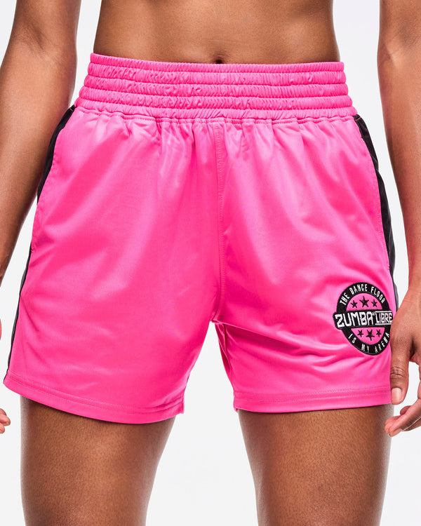 Zumba Libre Boxing Shorts With Side Inserts