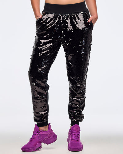 Zumba Libre Sequin Knit Joggers