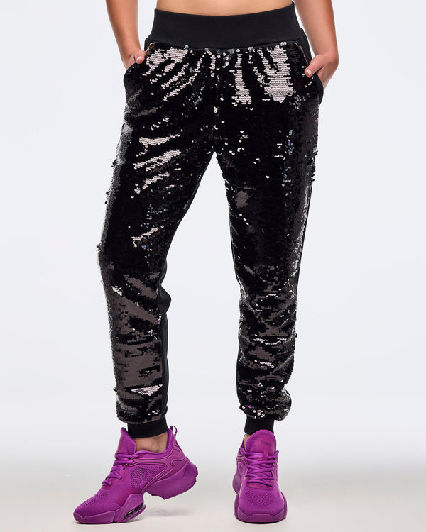 Zumba Libre Sequin Knit Joggers