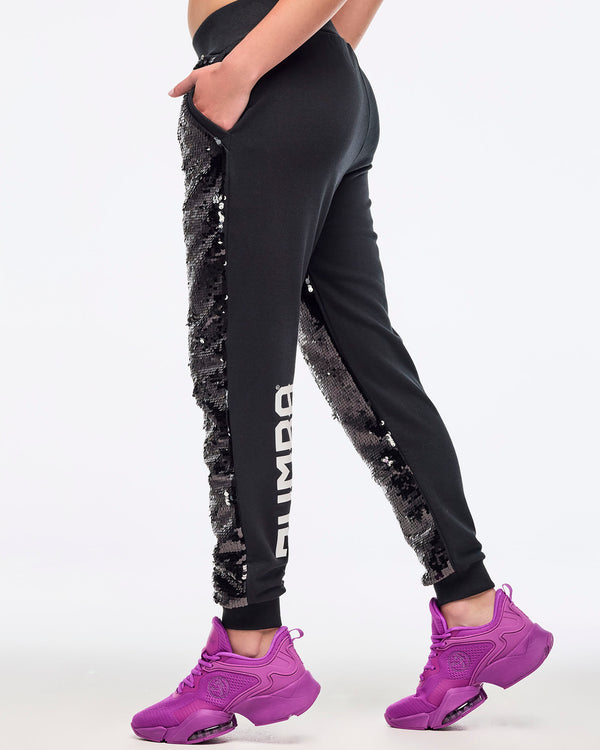 Zumba Libre Sequin Knit Joggers