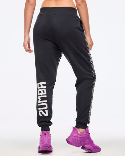 Zumba Libre Sequin Knit Joggers