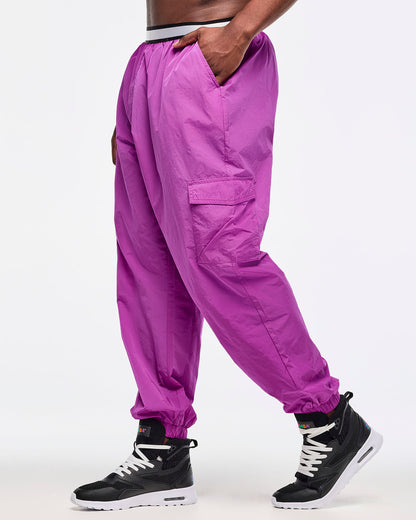 Zumba Libre Parachute Cargo Pants With Elastic Waistband