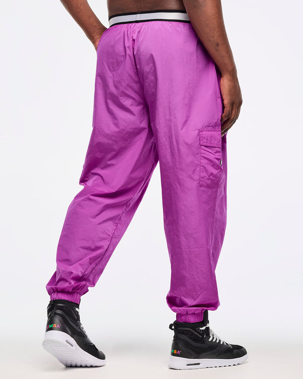 Zumba Libre Parachute Cargo Pants With Elastic Waistband