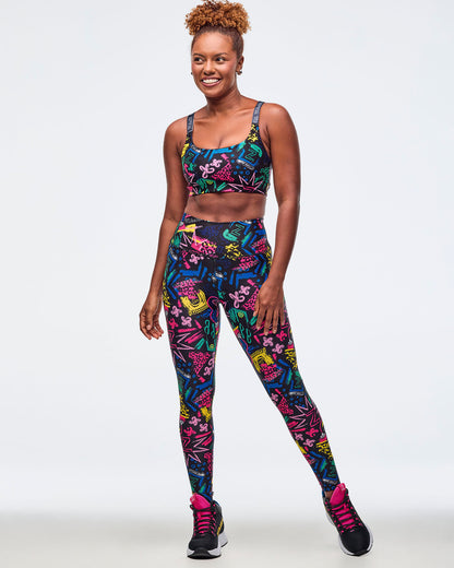 Sizzlin' High Waisted Ankle Leggings