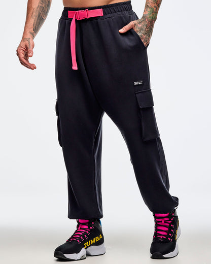 Sizzlin' Modal Slouch Cargo Pants With Belt
