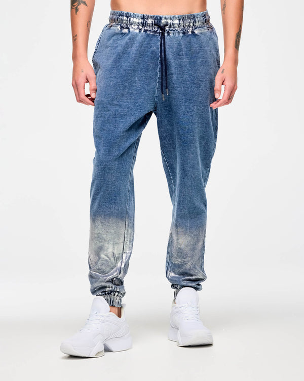 Blue Jean Knit Pants