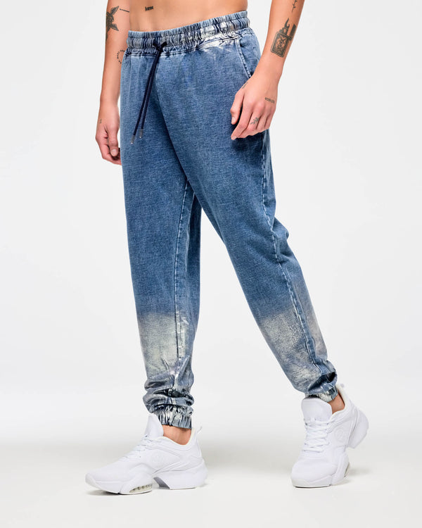 Blue Jean Knit Pants