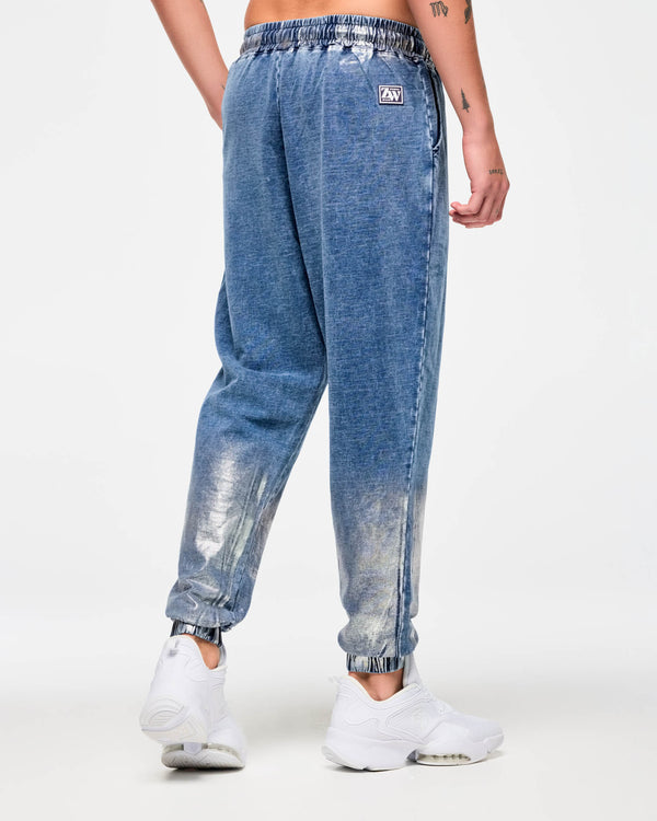 Blue Jean Knit Pants