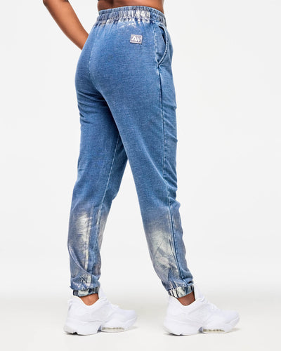 Blue Jean Knit Pants