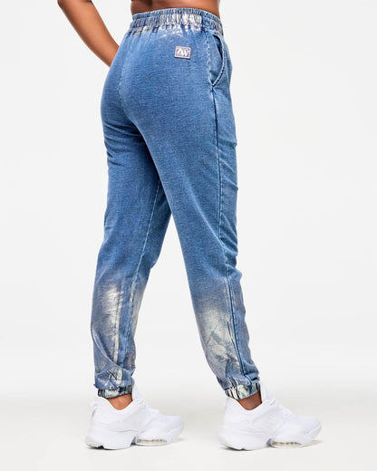 Blue Jean Knit Pants