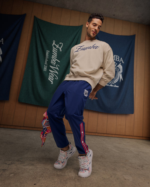 Class of 2001 Oversized Pullover Waffle Sweatshirt