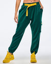 Apres Zumba Modal Slouch Cargo Pants With Belt