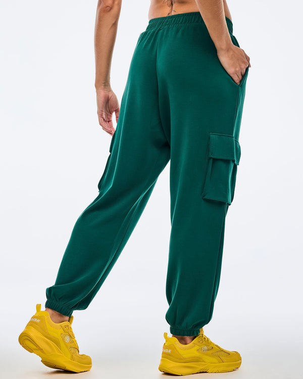 Apres Zumba Modal Slouch Cargo Pants With Belt