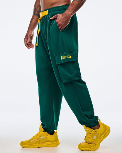 Apres Zumba Modal Slouch Cargo Pants With Belt