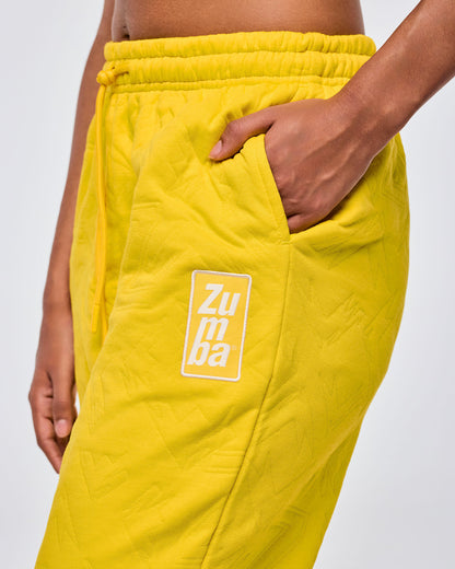 Apres Zumba Quilted Slouch Sweatpants