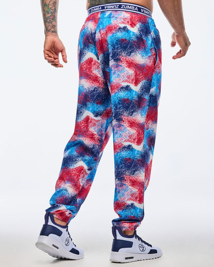 Apres Zumba Double Waisted Slouch Woven Pants