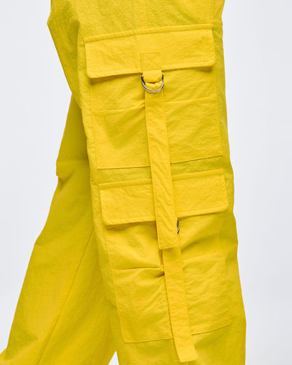 Apres Zumba High Rise Cargo Pants With Tassels