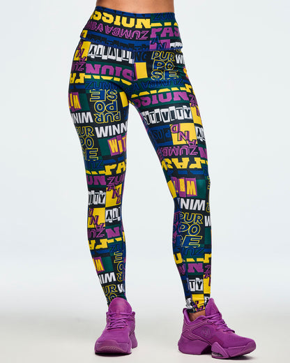 ZW High Waisted Ankle Leggings