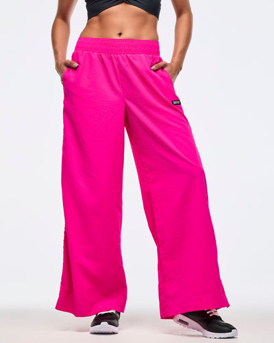 Zumba Libre Wide Leg Pants Side Snaps