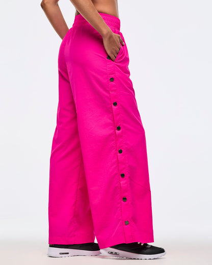 Zumba Libre Wide Leg Pants Side Snaps