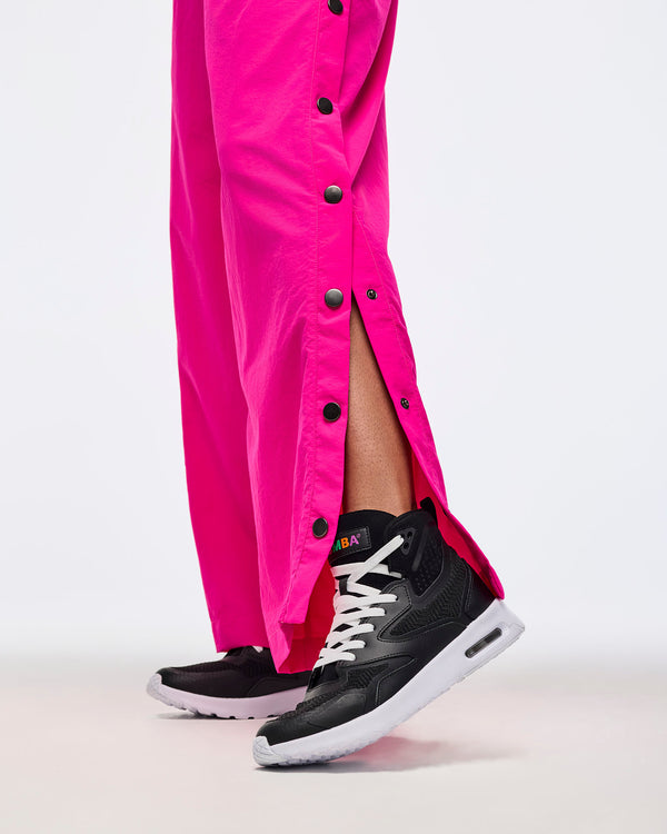 Zumba Libre Wide Leg Pants Side Snaps