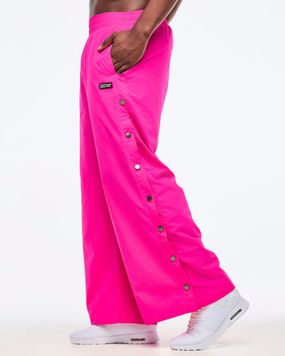 Zumba Libre Wide Leg Pants Side Snaps
