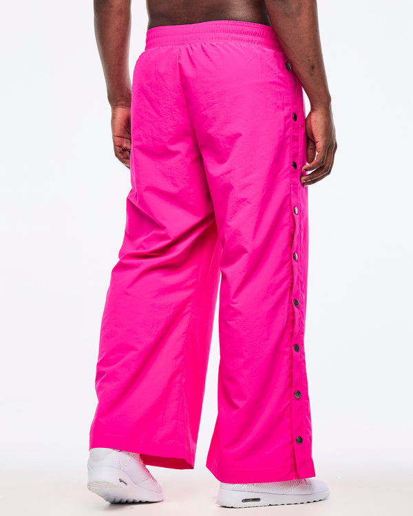 Zumba Libre Wide Leg Pants Side Snaps