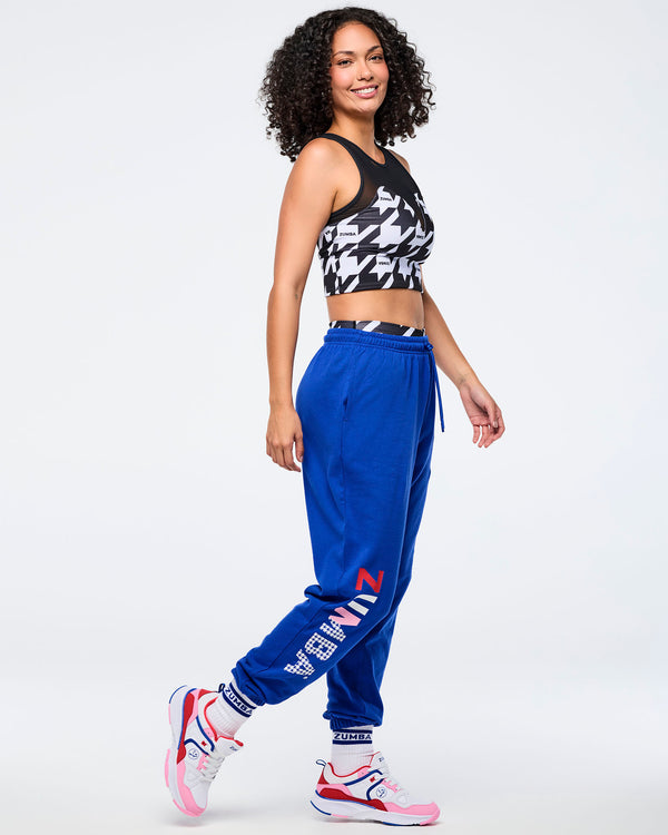 So Into Blue # Zumba Amour  Slouch Sweatpants