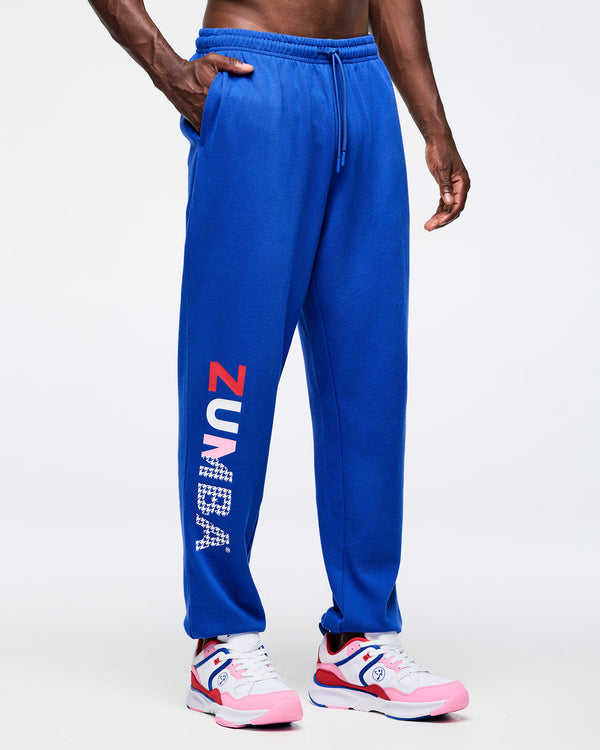 So Into Blue # Zumba Amour  Slouch Sweatpants