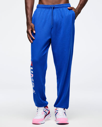 So Into Blue # Zumba Amour  Slouch Sweatpants