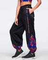 Wildbeat Woven Slouch Pants With Piping