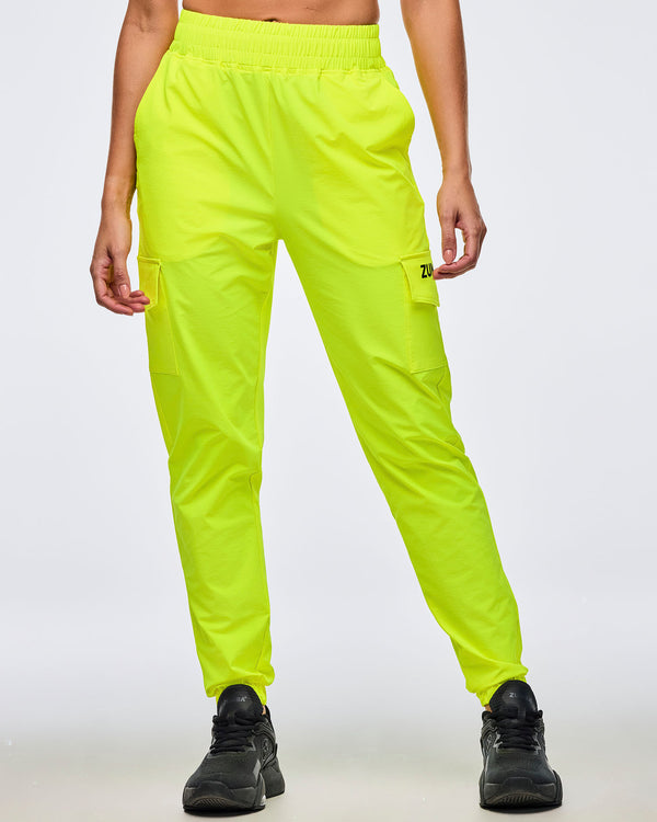 Neon Cargo Pants