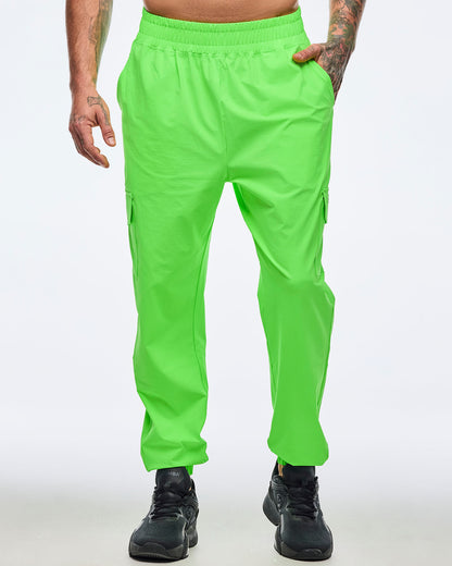 Neon Cargo Pants