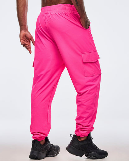 Neon Cargo Pants