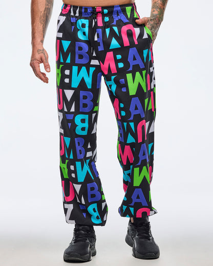 Neon Baggy Woven Pants