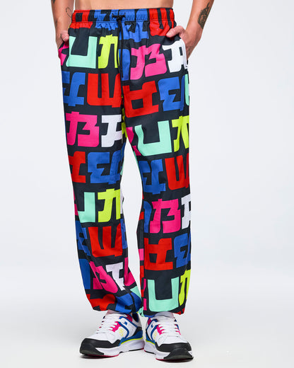 Eastern Flavor Baggy Woven Pants