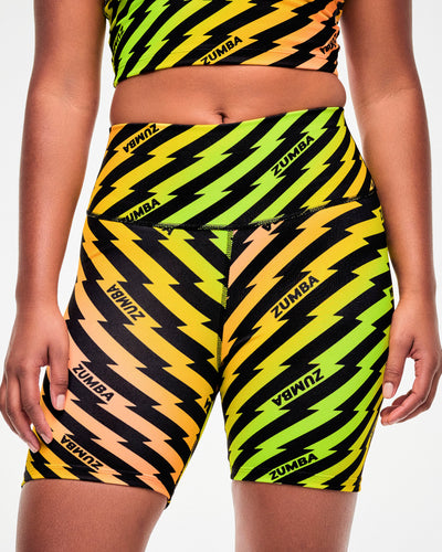 Electric Feel Z-Lift High Waisted Biker Shorts