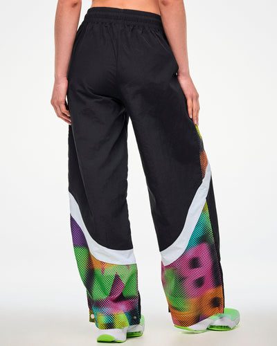 Electric Feel Wide Leg Track Pants