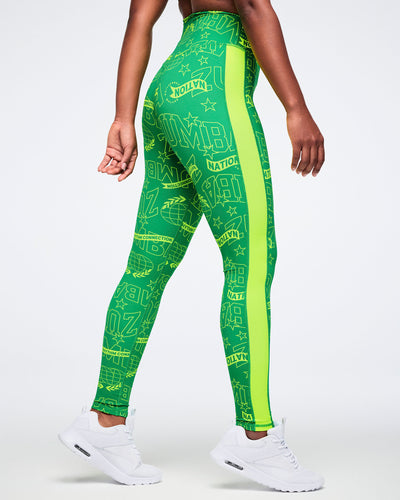 Worldwide Ultra High Waisted Ankle Leggings