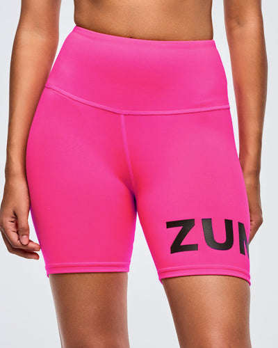 Neon High Waisted Biker Shorts