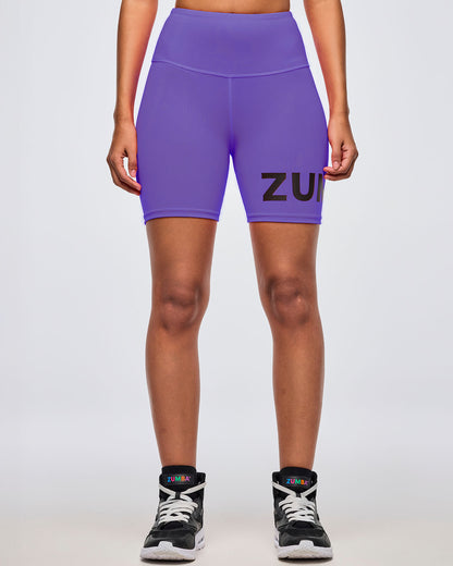 Neon High Waisted Biker Shorts