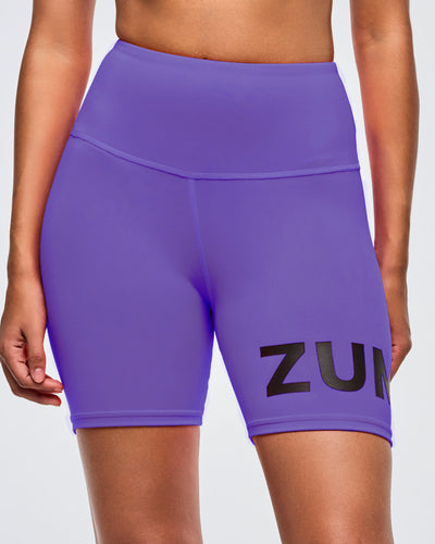 Neon High Waisted Biker Shorts