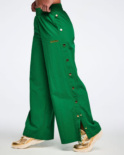 Worldwide Wide Leg Pants With Side Snaps