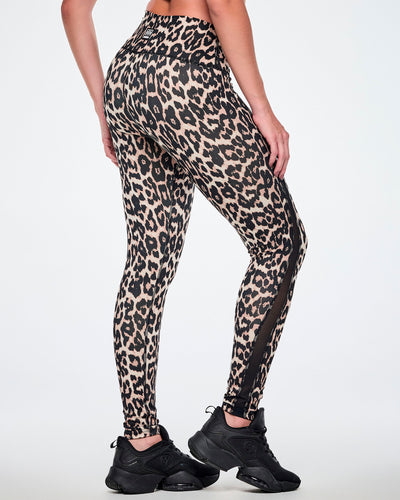 Rock 'n' Roll Z-Lift High Waisted Ankle Leggings With Mesh