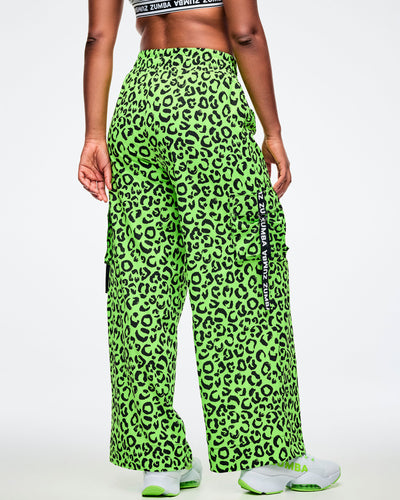 Dale-Z High Waisted Woven Cargo Pants
